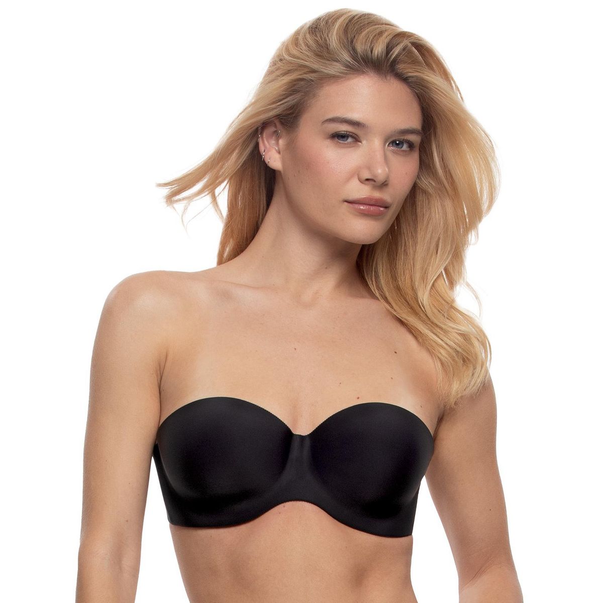Women's Hint of Skin Contour Strapless Bra - Seamless, Smooth, Invisible Under Clothes - Felina - thumbnail 4