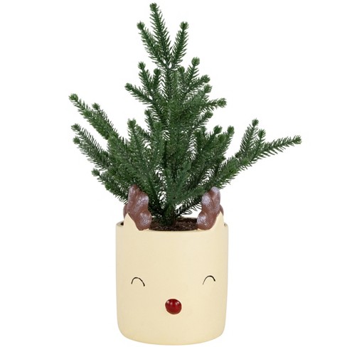 Northlight Mini Artificial Christmas Tree in Reindeer - 14.25 - Unlit