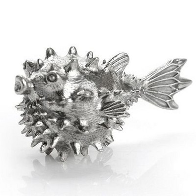 Royal Selangor 014643R Vinifera Puffer Fish Aerator, One Size, Pewter