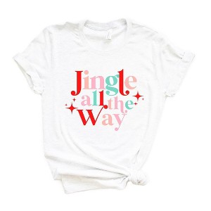 Simply Sage Market Women's Jingle All The Way Colorful Short Sleeve Graphic Tee - 1 of 4