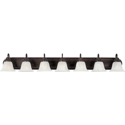 Maxim Lighting Essentials - 801x 7 - Light Vanity in  Oil Rubbed Bronze