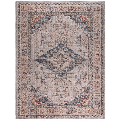 LIVN CO. Vintage Medallion Woven Area Rug