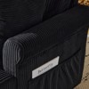 Karl Home Beige Corduroy Living Room Swivel Barrel Accent Chair - 2 of 4