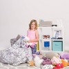 Stuffed Animal Storage Bean Bag Chair Cover for Kids' - Posh Creations - 4 of 4