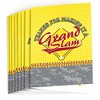 Big Dot of Happiness Grand Slam - Fastpitch Softball - Birthday Party or Baby Shower Thank You Cards (8 count) - 2 of 4