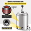 Commercial Electric Cheese Dispenser with Pump | 2.65 Qt 86-230℉ Warmer | Plastic Pump for Nacho Cheese - 4 of 4