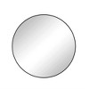 Wall Mirror, 39 Inch/42 Inch Circular Home Decor Farmhouse Metal Framed Mirror, Round Vanity Dressing Mirrors - 4 of 4