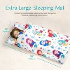 Toddler Sleeping Bag for Kids 55x30 Inch Nap Mat with Removable Pillow,Minky Blanket for Ages 3-7 Roll Up Sleeping Bag Kindergarten Daycare Sleepover - 3 of 4