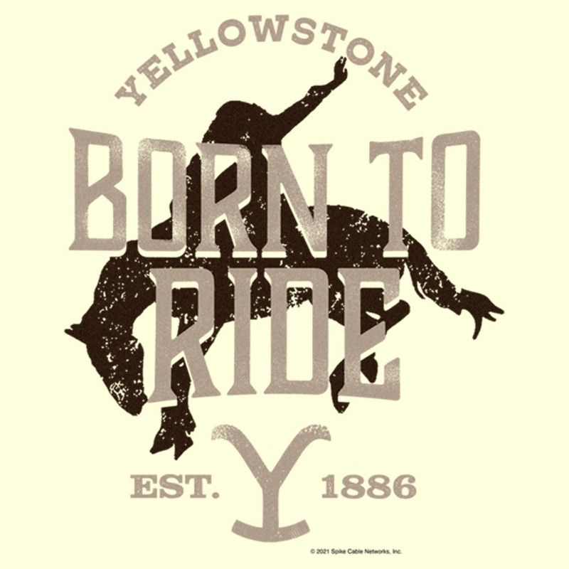 Men's Yellowstone Born to Ride Est. 1886 T-Shirt, 2 of 5