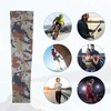 Unique Bargains Basketball Sports Camouflage Cooling Arm Elbow Compression Sleeve Brown Blue Yellow 1 Pair - 2 of 4