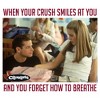 Women's Clueless When Your Crush Smiles At You T-Shirt - 2 of 4