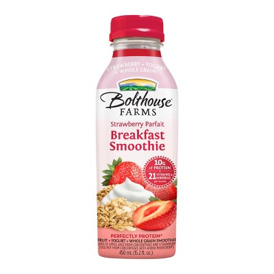 Bolthouse Farms Strawberry Parfait Breakfast Smoothie - 15.2 fl oz