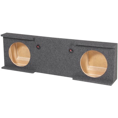 QPower Crew Cab 2007-2013 Underseat Dual 12" Subwoofer Box