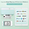 JADENS 468BT Thermal Label Printer – Bluetooth & USB Connectivity, High-Speed, Ink-Free, BPA-Free, Prints 4x6 Shipping Labels - 4 of 4