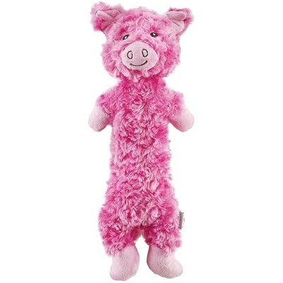 Outward Hound by Charming Pet Lil' Dudes Pig Plush Squeaky Dog Toy