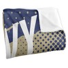 United States Naval Academy Fan Zone Silky Touch Super Soft Throw Blanket 50x60 - 3 of 4