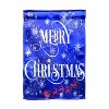 Evergreen Merry Christmas Snowflake Lustre Garden Flag 12 x 18 Inches Indoor Outdoor Decor - 2 of 4