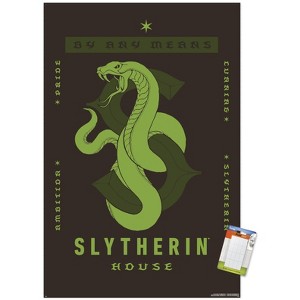 Trends International Harry Potter: Darker Arts - Slytherin House Unframed Wall Poster Prints - 1 of 4