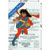 Trends International Marvel Comics - Ms. Marvel - Ms. Marvel #25 Variant Cover Unframed Wall Poster Prints - 3 of 4