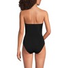 Lands' End Women's Slender Suit Tummy Control U-Wire Bandeau One Piece Swimsuit - 2 of 4