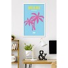 Trends International Reinders: Destinations - Destination Miami Framed Wall Poster Prints - 2 of 4