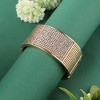SOHI Women's Crystal Silver Embellished Cluster Cuff Bracelet - 2 of 4