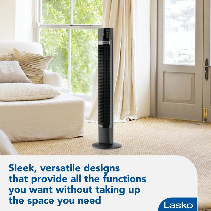 Lasko XtraAir 48 In. Tower Home Fan Air Ionizer with Remote Control (2 Pack), 5 of 7