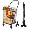 Cesicia 17.72 x 18.58 x 39.37" Foldable Utility Shopping Carts with 360¡ã Rolling Swivel Wheels - 2 of 4