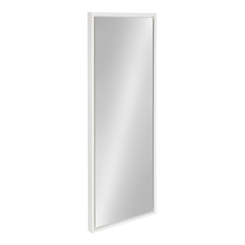 16&#34; x 48&#34; Evans Framed Wall Panel Mirror White - Kate and Laurel, 3 of 8