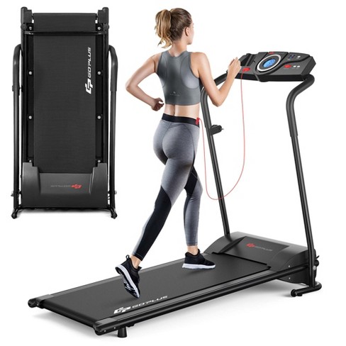 Costway 1hp Electric Treadmill Folding Motorized Power Running Machine ...