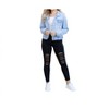 Women's The Jacqueline - High-Waisted Laser Cut / Cutout Leggings - Julia Rose - 2 of 4