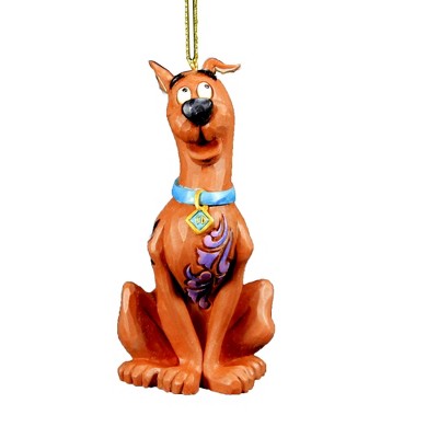 Jim Shore 4.0" Scooby Ornament Hanna-Barbera Christmas  -  Tree Ornaments