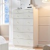 SinCiDo Fluted 7 Drawer Dresser for Bedroom, Modern 48" Tall Wood Chest of Drawers, Dresser Storage Organizer for Living Room, Hallway - 3 of 4