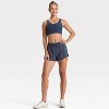 Women's Woven Mid-Rise Run Shorts 3" - All In Motion™ - 3 of 4