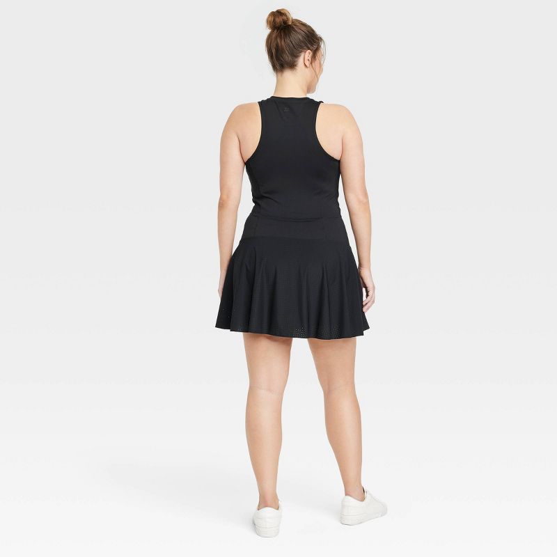 Women's Zip-Front Mesh Active Dress - All In Motion™, 4 of 6