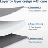 Dyonery 3/4-Inch Size Tri Folding Memory Foam Mattress Topper with Breathable & Washable Cover, Portable and Foldable Mattress for Floor - 4 of 4