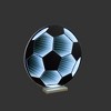 Soccer Ball Acrylic Tabletop Light 17 Inch Height for Sports Rooms and Fan Areas By Melrose - 3 of 3