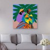 35" x 35" Kinship Sierra Leone by Synthia Saint James Canvas Art Print - Masterpiece Art Gallery - 3 of 4