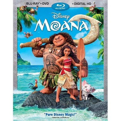 Moana (Blu-ray + DVD + Digital)