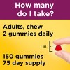 Nature Made Multivitamin For Her, Womens Multivitamin for Daily Nutritional Support, Multivitamin for Women, 150 Gummies, 75 Day Supply - 4 of 4