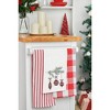 C&F Home 27" x 18" Christmas Ornaments Embroidered Cotton Waffle Weave Kitchen Dishtowel - image 2 of 4