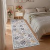 Washable Rugs for Living Room Ultra-Thin Oriental Non-Slip Non Shedding Accent Carpet - 3 of 4