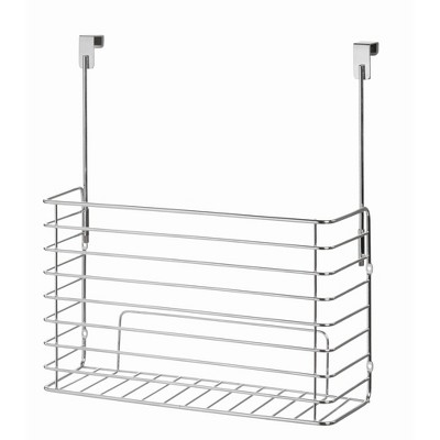 iDesign Classico Over Cabinet Steel Wire Bakeware Organizer - Chrome