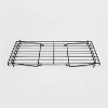 Stackable Single Shoe Rack Black - Room Essentials™: Freestanding Shoe Organizer, Holds 2 Pairs, Iron Frame, Closet Storage - 3 of 3