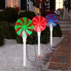 Gemmy LightShow ColorMotion 3-Marker Multicolor Lollipop Pathway Markers 5.5FT - 2 of 3