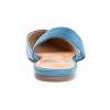 Journee Collection Womens Mallorca Pull On Almond Toe Sling-Back Flats Blue 7.5 - 3 of 4