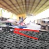 VEVOR 24" Hand Swager Cable Wire Rope Cutter Swage 1/16" 3/32" 1/8" 5/32" 3/16" Aluminum Sleeves Copper, Red - 2 of 4