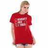 Xmas Checklist Naughty Nice Tried Graphic T Shirt Men or Women Brisco Brands - 3 of 4