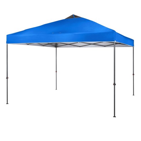 Crown Shades 10x10 Foot Pop-up Canopy Polyester Adjustable Height