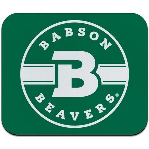 Babson College Beavers Logo Low Profile Thin Mouse Pad - 1 of 2
